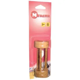 METALTEX Sablier bois 3 minutes