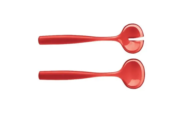 GUZZINI Couverts à salade 28 cm Rouge - Grace