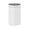 BRABANTIA Poubelle 40 L Blanche - Touch Bin