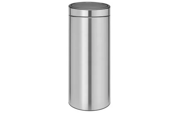 BRABANTIA Poubelle 30 L Matt Steel - Touch Bin