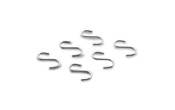 LACOR Crochets pour tringle murale lot de 6