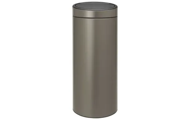 BRABANTIA Poubelle 30 L Platinium - Touch Bin