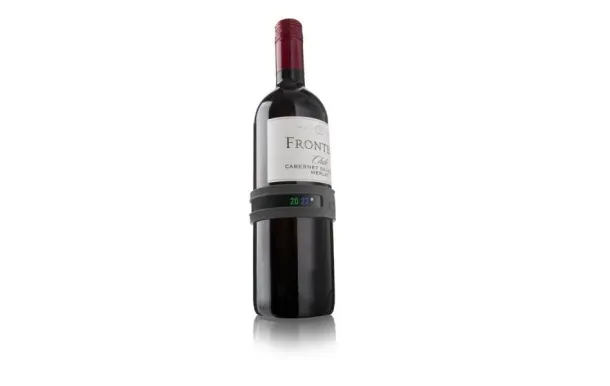 VACUVIN Thermomètre à vin - Bracelet gris