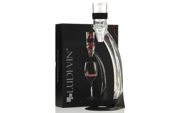 LUDI VIN Aérateur de vin + socle