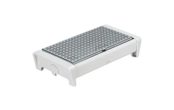 BRABANTIA Chauffe plat 2 bougies blanc