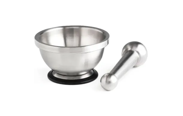 MASTRAD Mortier et pilon inox