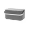 BRABANTIA Poubelle de table Gris Foncé