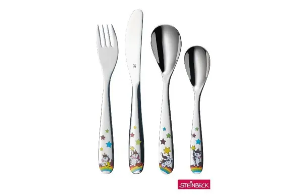 WMF Couverts enfant 4 pièces - Licorne
