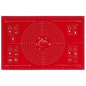 MASTRAD Grande feuille à pâtisserie 60 x 40 cm Rouge
