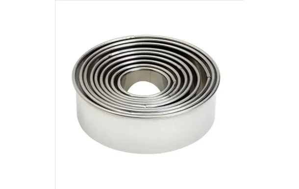 LACOR Découpoir rond uni de 9 emporte pièces Inox