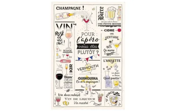 WINKLER Torchon - Verres & Apéros - TORCHONS & BOUCHONS