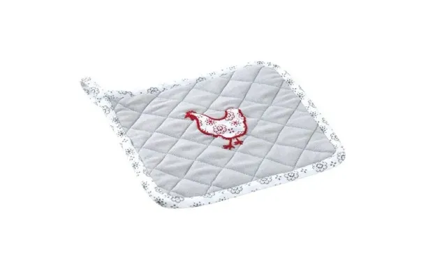 Aucune marque Manique coton poule fleur