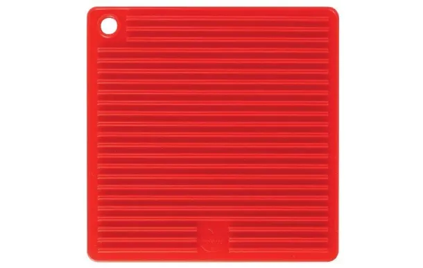 MASTRAD Manique carrée en silicone Rouge