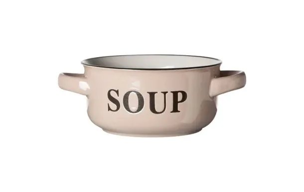 COSY & TRENDY Bol à soupe Crème - Soup