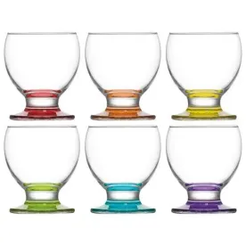 COSY & TRENDY Lot de 6 verres à pieds 21 cl - Teo