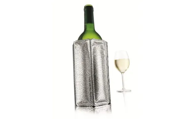 VACUVIN Rafraîchisseur à vin Argenté - Active Cooler Wine