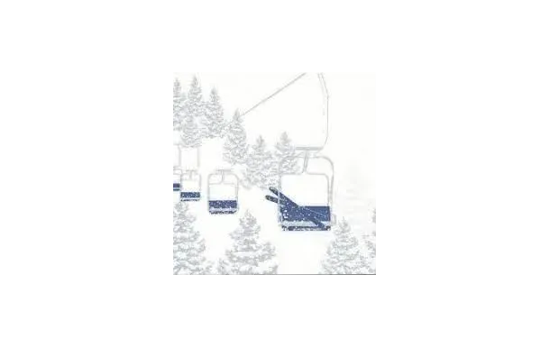 SERVIETTES TELESIEGE 40X40 CM