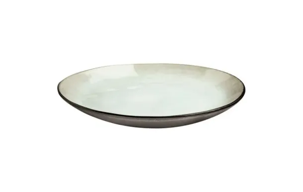 Assiette plate 28 cm - Shadow Nacré