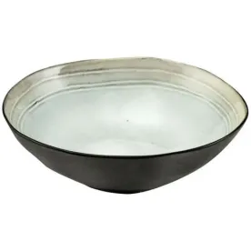 Assiette creuse à salade & pâtes 19 cm - Shadow Nacré