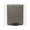 BRABANTIA Poubelle à pédale 2 x 30 L Platinium - Bo