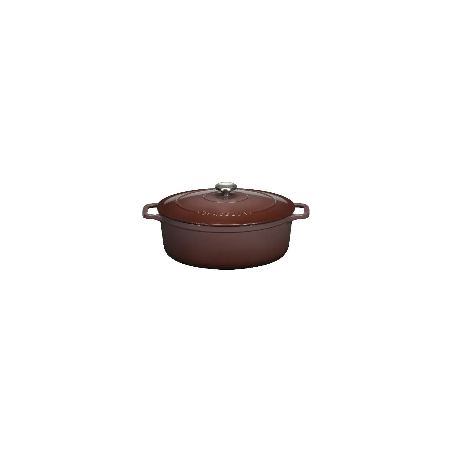 CHASSEUR Cocotte Ovale 33 cm Bois de Rose - SUBLIME PUC473362