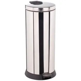 ROSSIGNOL Poubelle Magic 30l inox brillant