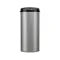 ROSSIGNOL Poubelle Sensitive - Gris métal 45 L