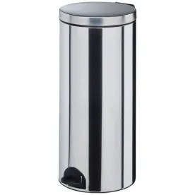 ROSSIGNOL Poubelle à pédale 30 L Inox - Élora