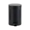 ROSSIGNOL Poubelle de salle de bain 3 L - Cyjeu noir basalte