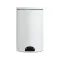 ROSSIGNOL Poubelle à pédale 20 L Blanche - Élora