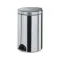 ROSSIGNOL Poubelle à pédale 20 L Inox Élora 90254
