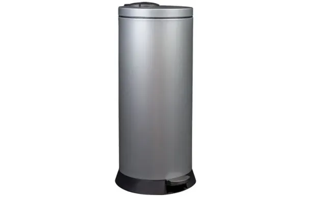 ROSSIGNOL Poubelle à pédale - Magic 30 L gris métal