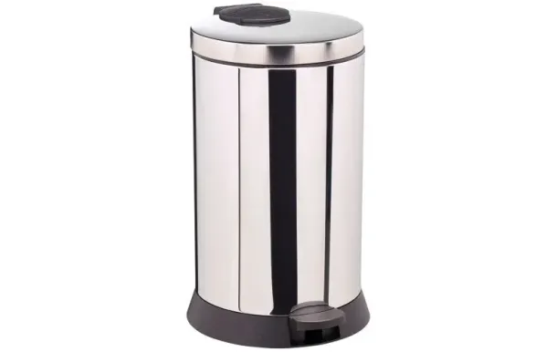 ROSSIGNOL Poubelle Magic 20l inox brillant 94119