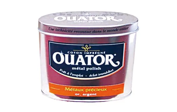 IMPECA Nettoyant Métaux Précieux coton imprégné boîte 75 g - Ouator