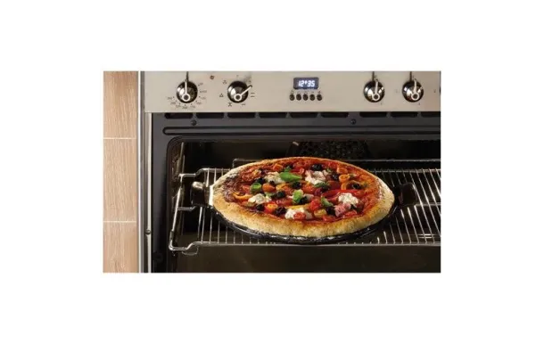 EMILE HENRY Pierre à pizza 36.5 cm Fusain - Pizza Stone