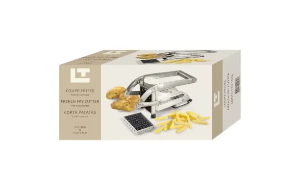 TELLIER Coupe-frites à 2 grilles Inox