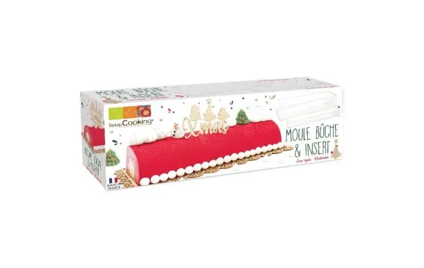 SCRAPCOOKING Moule bûche et insert réutilisables