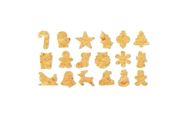 SCRAPCOOKING Seau de 18 emporte-pièces "Noël"