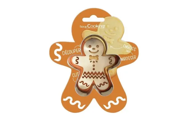 SCRAPCOOKING Découpoir + embosseur bois