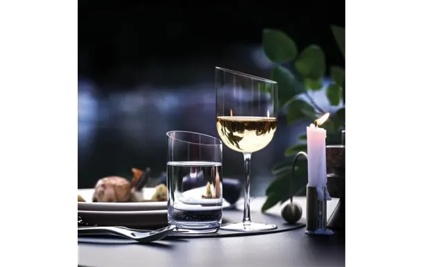 VILLEROY ET BOCH Lot 4 verres à vin blanc 30 cl New Moon 11-3653-8120