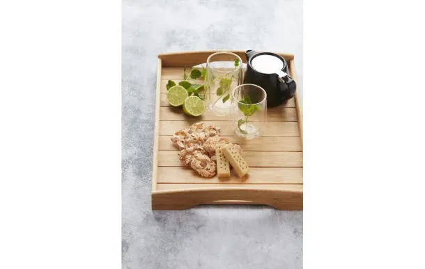 POINT VIRGULE Plateau de serveur 48 x 33 x 6 cm - Bamboo FSC