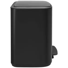 BRABANTIA Poubelle à pédale 11 + 23 L Matt Black - Bo