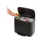 BRABANTIA Poubelle à pédale 11 + 23 L Matt Black - Bo