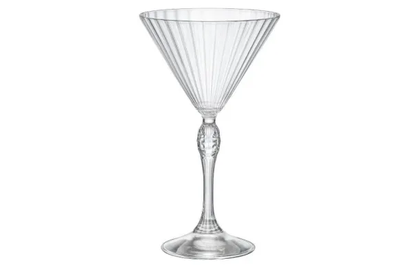 BORMIOLI Lot 6 verres à Martini 25 cl - America's 20