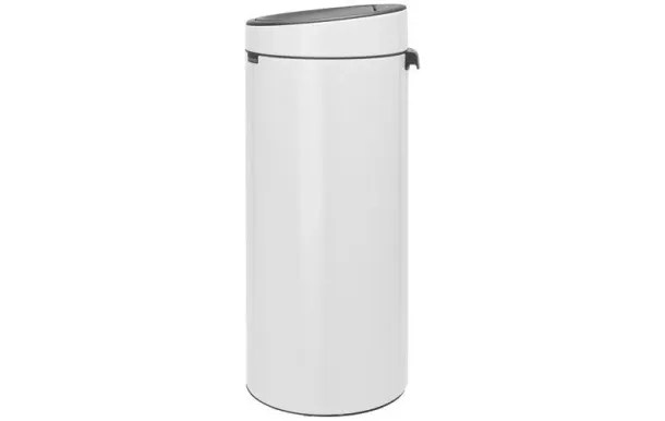 BRABANTIA Poubelle 30 L Blanc - Touch Bin