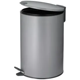 KELA Poubelle 12 L Gris Clair - Mats
