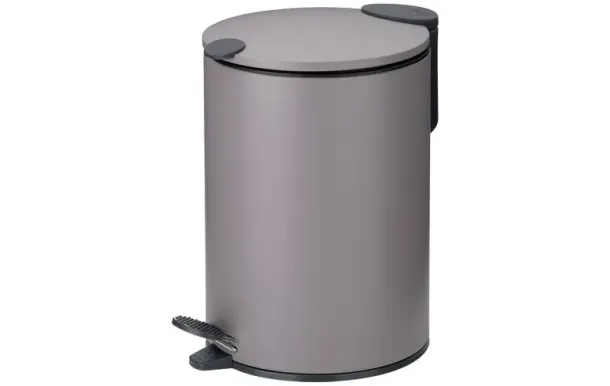 KELA Poubelle 3 L Gris Clair - Mats