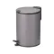 KELA Poubelle 3 L Gris Clair - Mats