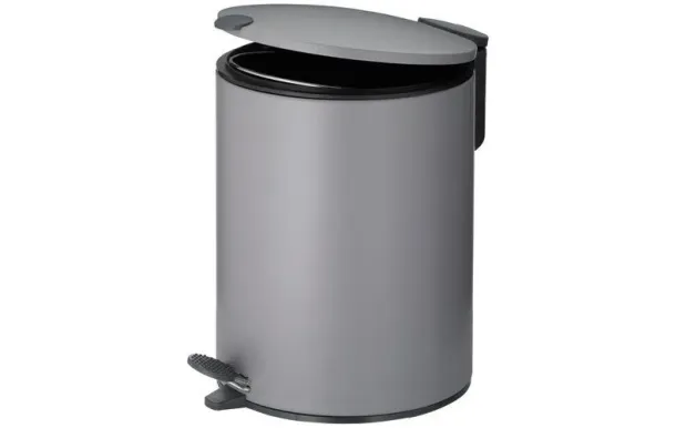 KELA Poubelle 5 L Gris Clair - Mats