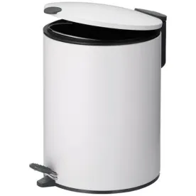 KELA Poubelle 5 L Blanche - Mats